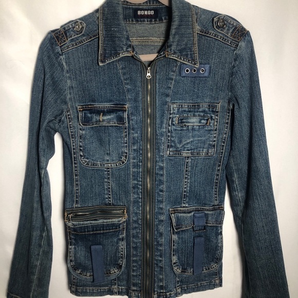 - Womens Denim Jacket. Size 7. Bongo - Picture 2 of 7